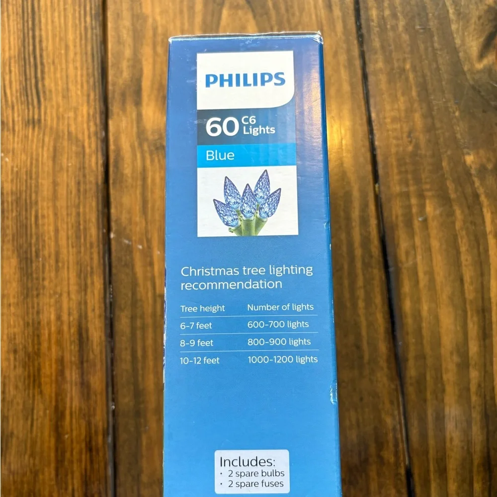 Philips Blue C6 60-Count LED Lights
